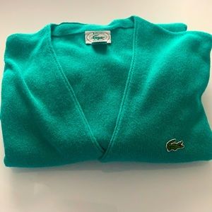 Izod Lacoste Cardigan Sweater